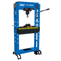 Draper Pneumatic/Hydraulic Floor Press (50 Tonne) (PFP/50)