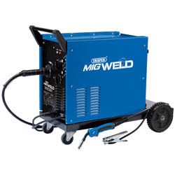 Draper 230/400V Gas/Gasless Turbo MIG Welder (250A) (MW260T)