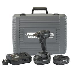 Draper XP20 20V Brushless 1/2" Impact Wrench (300Nm) With 2 X 4Ah Batteries And Fast Charger (XP20IW1/2.300K)