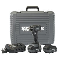 Draper XP20 20V BrushlessXP20 3/8" Impact Wrench (250Nm) With 2 X 4Ah Batteries & Fast Charger (XP20IW3/8.250K)