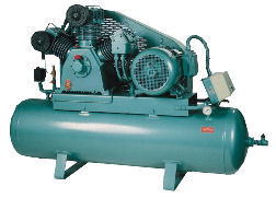 Air Industrial Model HW85 - Cast Iron, Low Speed, Heavy Duty Compressor