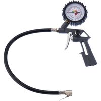 PCL Blowgun Style Tyre Inflator, 0-174 psi & 0-12 bar, 0.4m Hose, Euro Connector