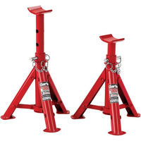 Clarke Pair of 2 Tonne Folding Axle Stands (1T per stand)