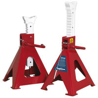 Sealey  Pair of 10 Tonne Auto Rise Ratchet Axle Stands